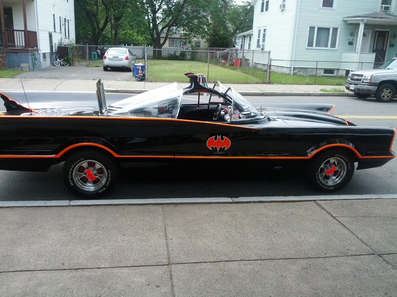 Illustration for article titled Saw the Batmobile hanging out near my house